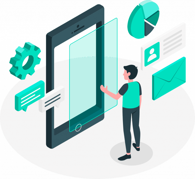illustration Apps Móviles